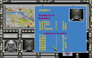 Seven Little Horrors atari screenshot